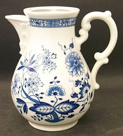 Blue Onion Coffee Pot No Lid