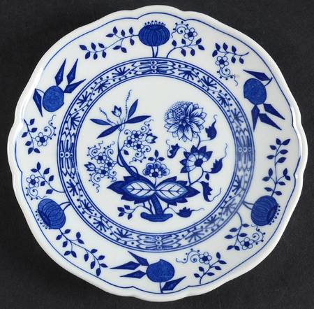 Blue Onion Coupe Bread & Butter Plate