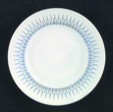Blue Radiance Salad Plate