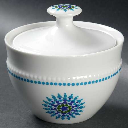 Blue Radiance Sugar Bowl & Lid