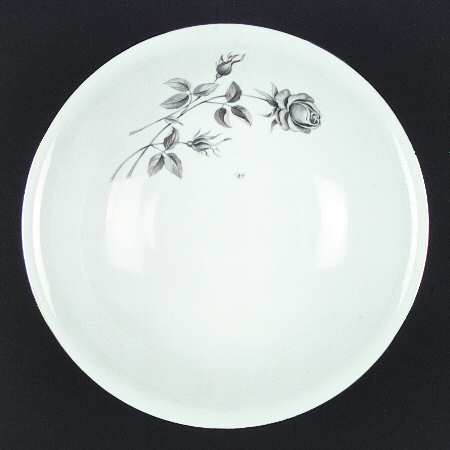 Black Rose 10" Round Vegetable Bowl