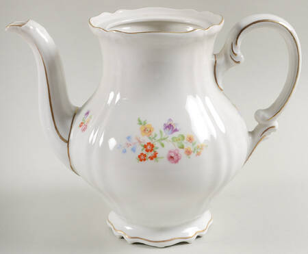 Bridal Bouquet Coffee Pot No Lid