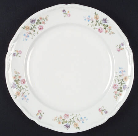 Bridal Bouquet Dinner Plate