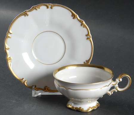 Brighton Footed Demitasse Cup & Saucer Set