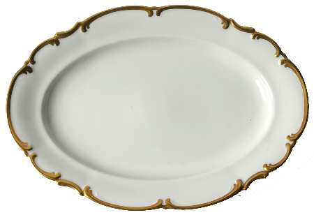 Brighton 11" Oval Serving Platter