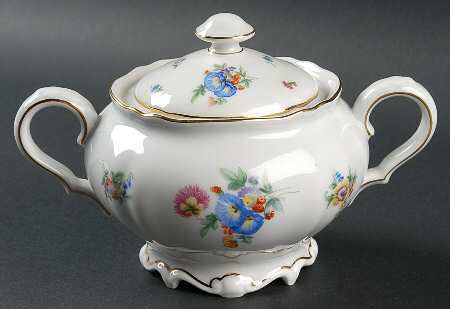 Bristol Sugar Bowl & Lid