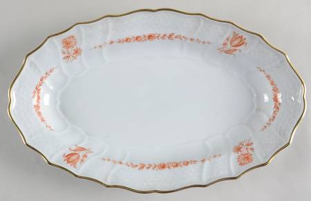 Brocade 11" Oval Serving Platter