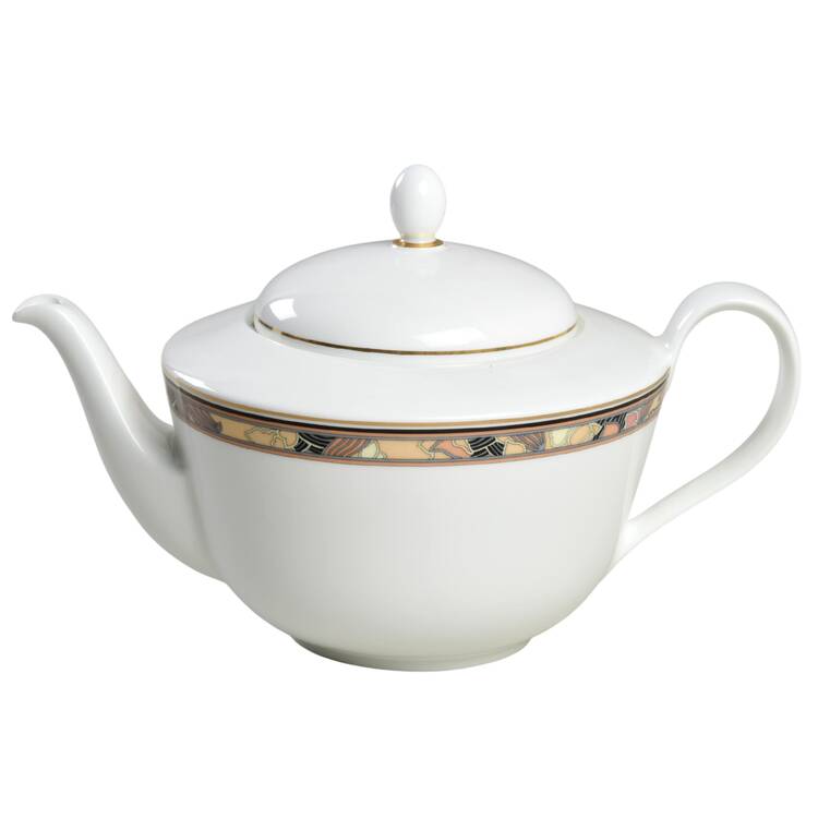 Brocade (Newer) Teapot & Lid