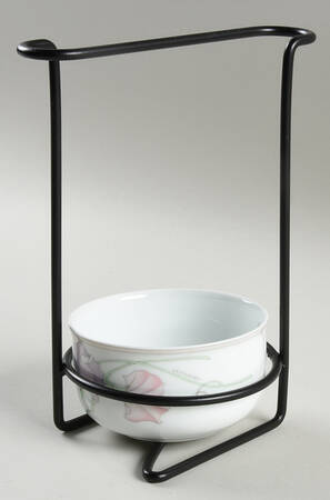 Calypso 8"-8 1/4" Salad Serving Set/Utensil Holder  HC