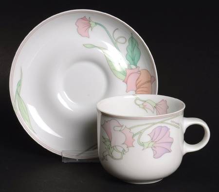 Calypso Flat Cup & Saucer Set