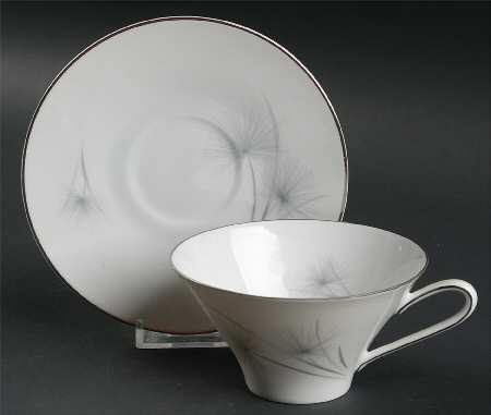 Caribe Flat Cup & Saucer Set