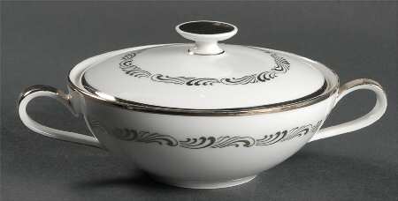 Cascade Sugar Bowl & Lid