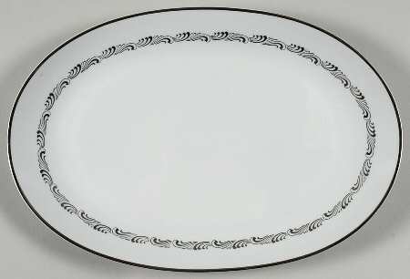 Cascade 13" Oval Serving Platter