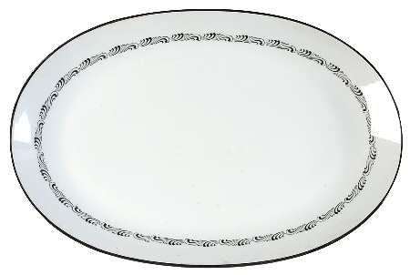 Cascade 15" Oval Serving Platter