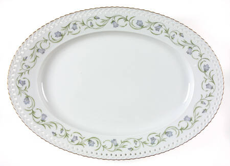 Catherine 15" Oval Serving Platter