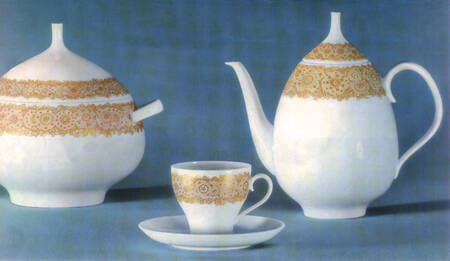 Charlotte Coffee Pot & Lid