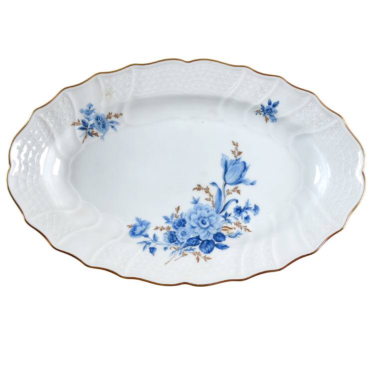 Chateau Bleu 14" Oval Serving Platter