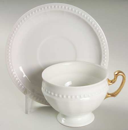 Chevalier Footed Cup & Saucer Set