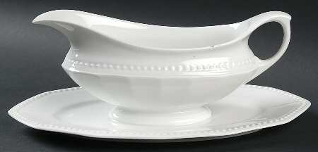 Chevalier Gravy Boat with Attached Underplate
