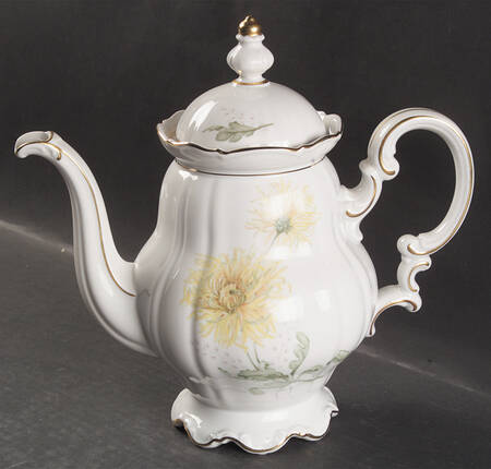 The Chrysanthemum Coffee Pot & Lid