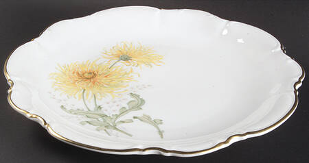 The Chrysanthemum 13" Chop Plate (Round Platter)