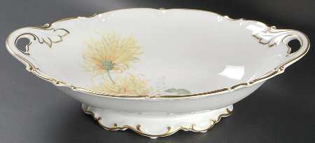 The Chrysanthemum 13" Oval Vegetable Bowl