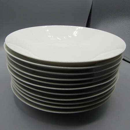 Charmant White Large Coupe Soup Bowl