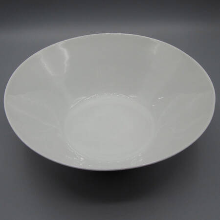Charmant White 9" Oval Vegetable Bowl