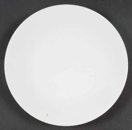 Charmant White Salad Plate