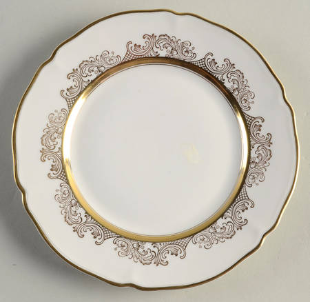 The Clifton (Gold Trim) Salad Plate