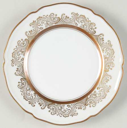 The Clifton (Gold Trim) Bread & Butter Plate