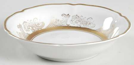The Clifton (Gold Trim) Fruit/Dessert (Sauce) Bowl