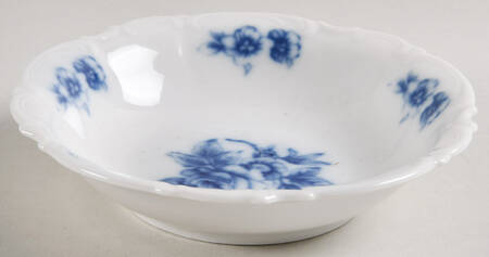 Cobalt Rose (Sylvia) Fruit/Dessert (Sauce) Bowl