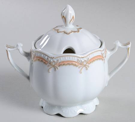 Coralle Sugar Bowl & Lid