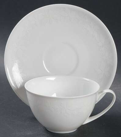 Coronation Flat Cup & Saucer Set