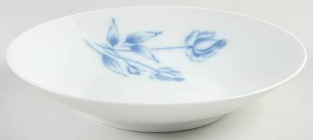 Cobalt Rose (Smooth) Coupe Cereal Bowl