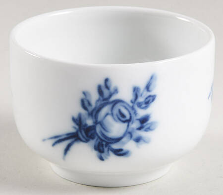 Cobalt Rose Sugar Bowl No Lid