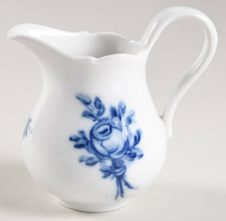 Cobalt Rose Creamer
