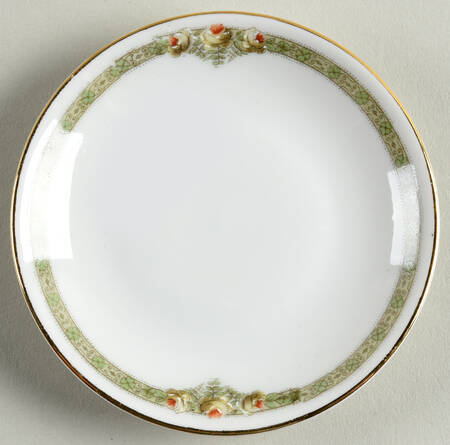 Diana (Green Band) Butter Pat