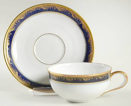 The Diplomat Flat Cup & Saucer Set