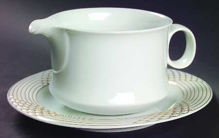 D'Oro Gravy Boat & Underplate
