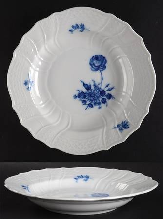 Dresden Blau Rim Soup Bowl