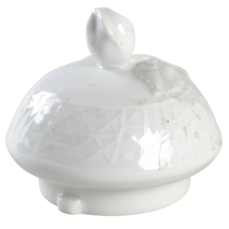 Dresden All White Lid for Coffee Pot