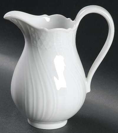 Dresden All White 24 Oz Pitcher