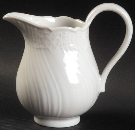 Dresden All White Mini Creamer