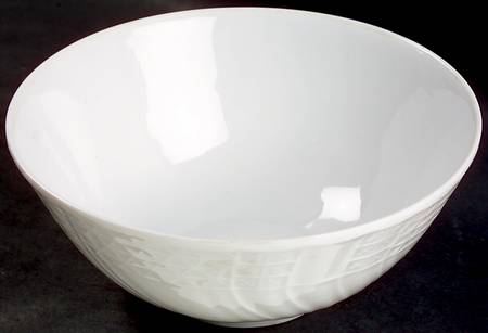 Dresden All White 5" All Purpose Bowl