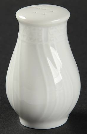 Dresden All White Salt Shaker