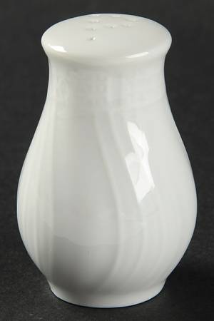 Dresden All White Pepper Shaker