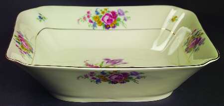 Dresden 9" Square Vegetable Bowl