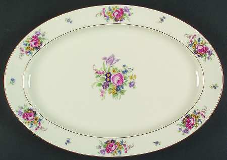 Dresden 16" Oval Serving Platter
